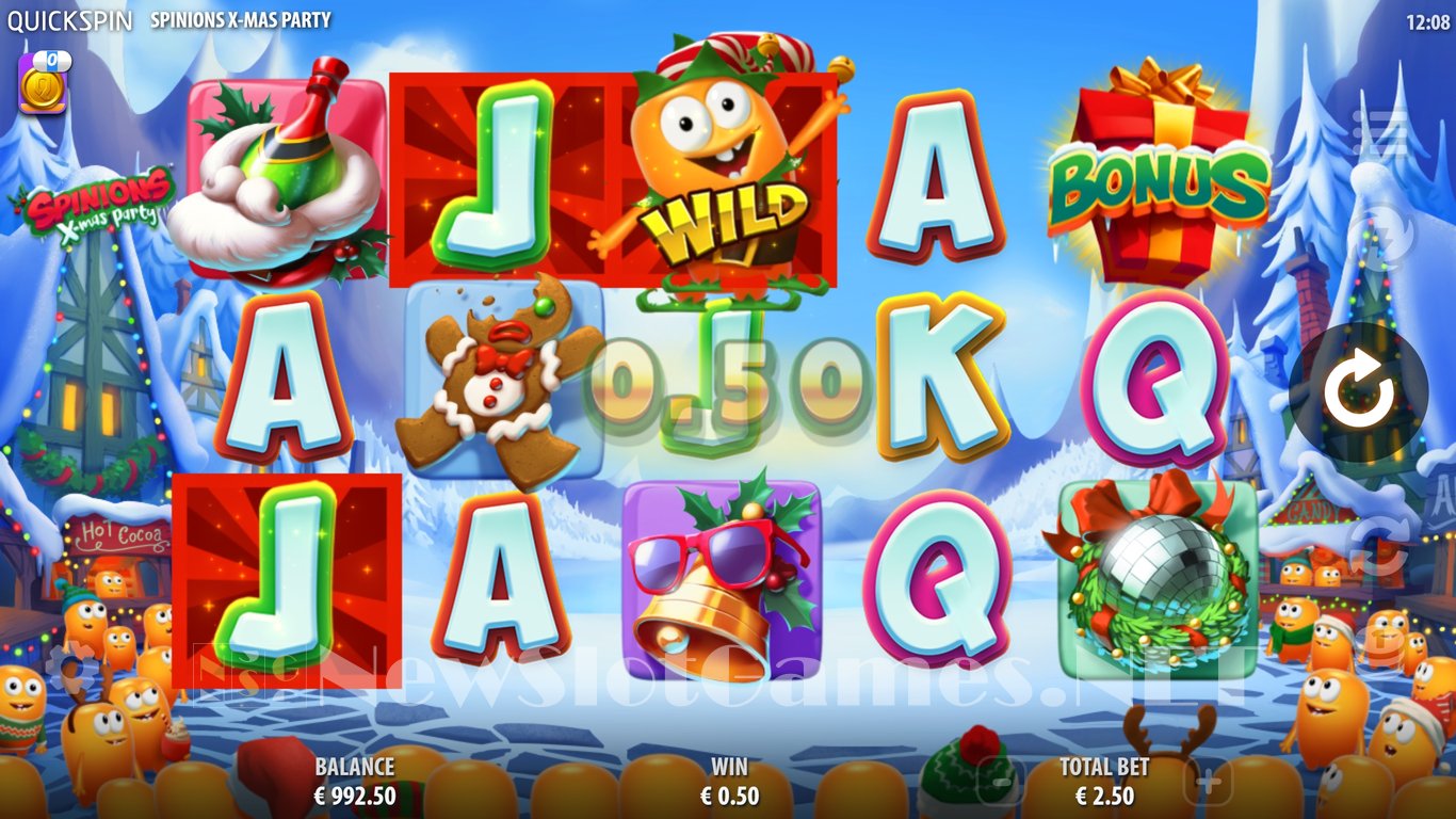 Spinions Christmas Party Slot Slot Image in Demo - pic. 3
