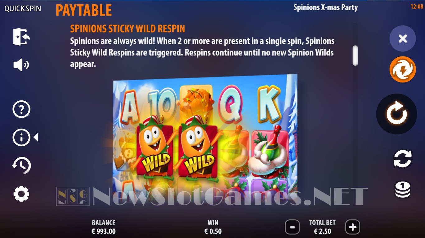 Spinions Christmas Party Slot Slot Image in Demo - pic. 5