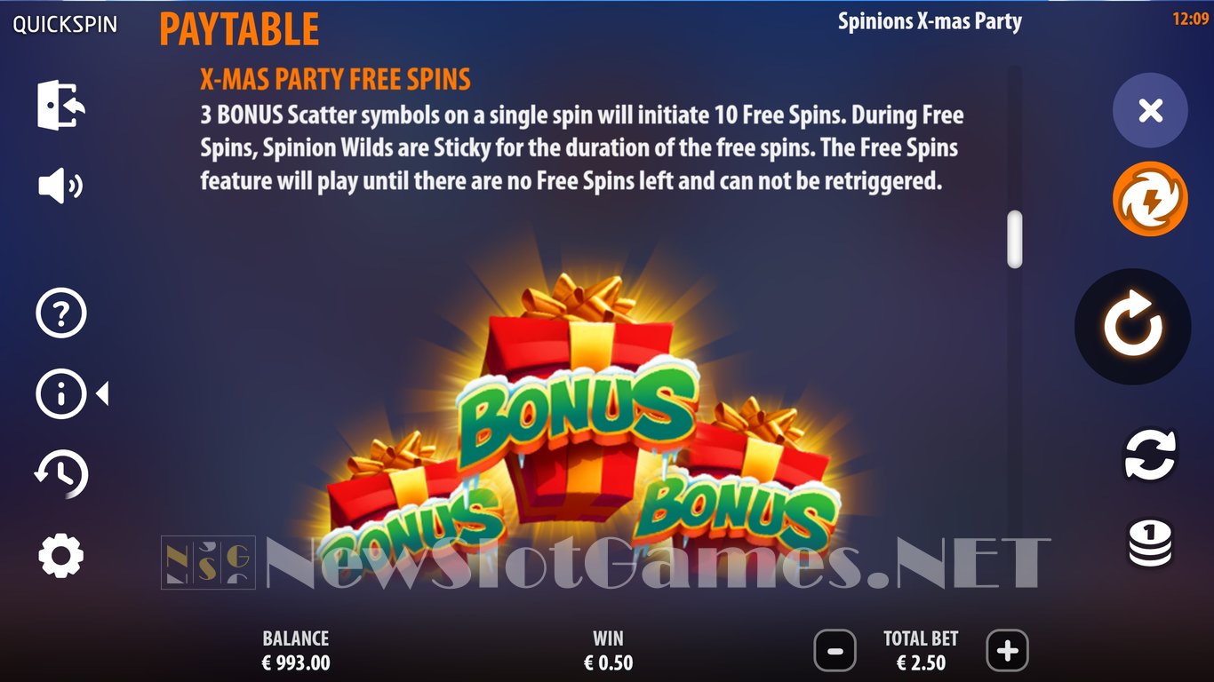 Spinions Christmas Party Slot Slot Image in Demo - pic. 6