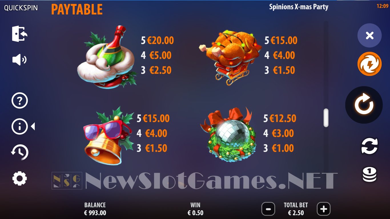 Spinions Christmas Party Slot Slot Image in Demo - pic. 7