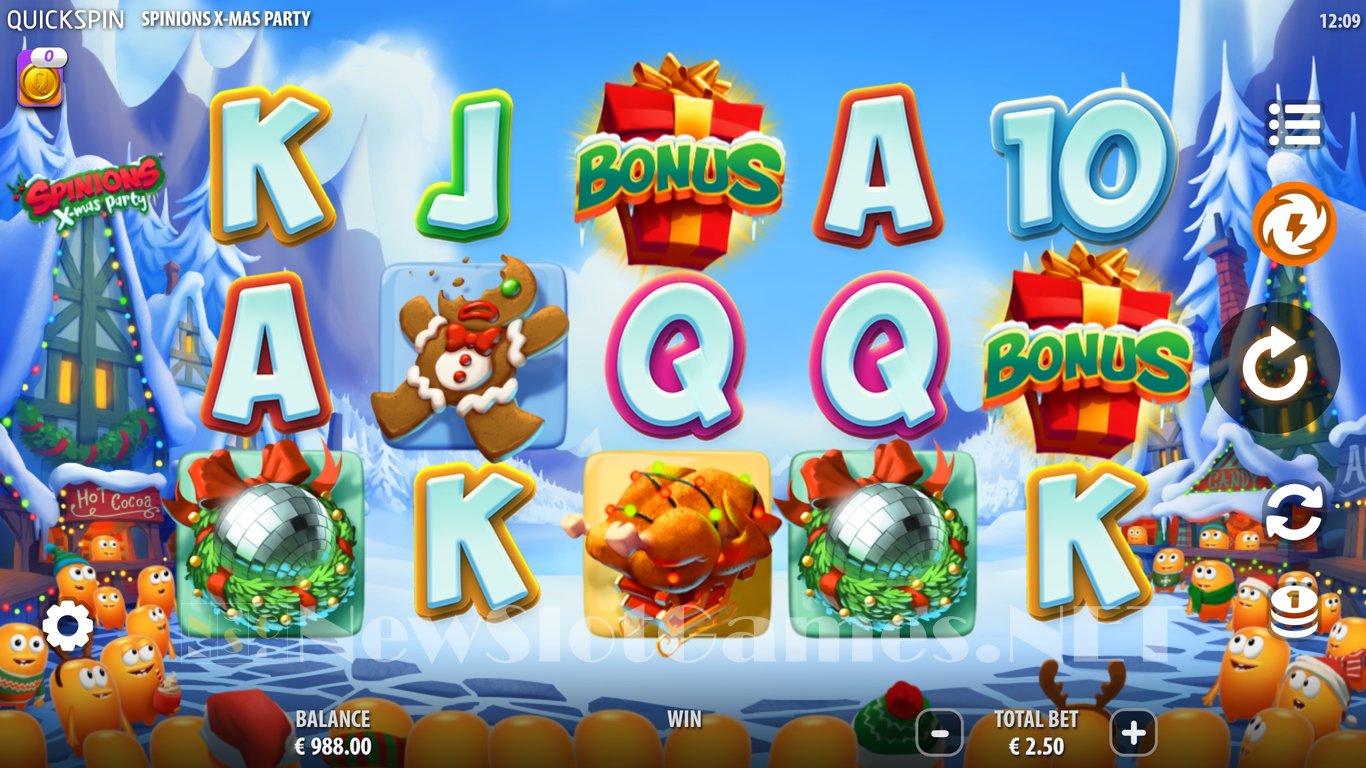 Spinions Christmas Party Slot Slot Image in Demo - pic. 8