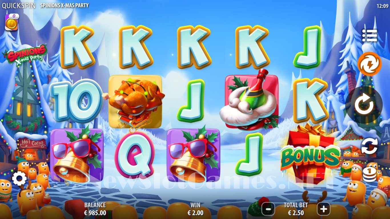 Spinions Christmas Party Slot Slot Image in Demo - pic. 9
