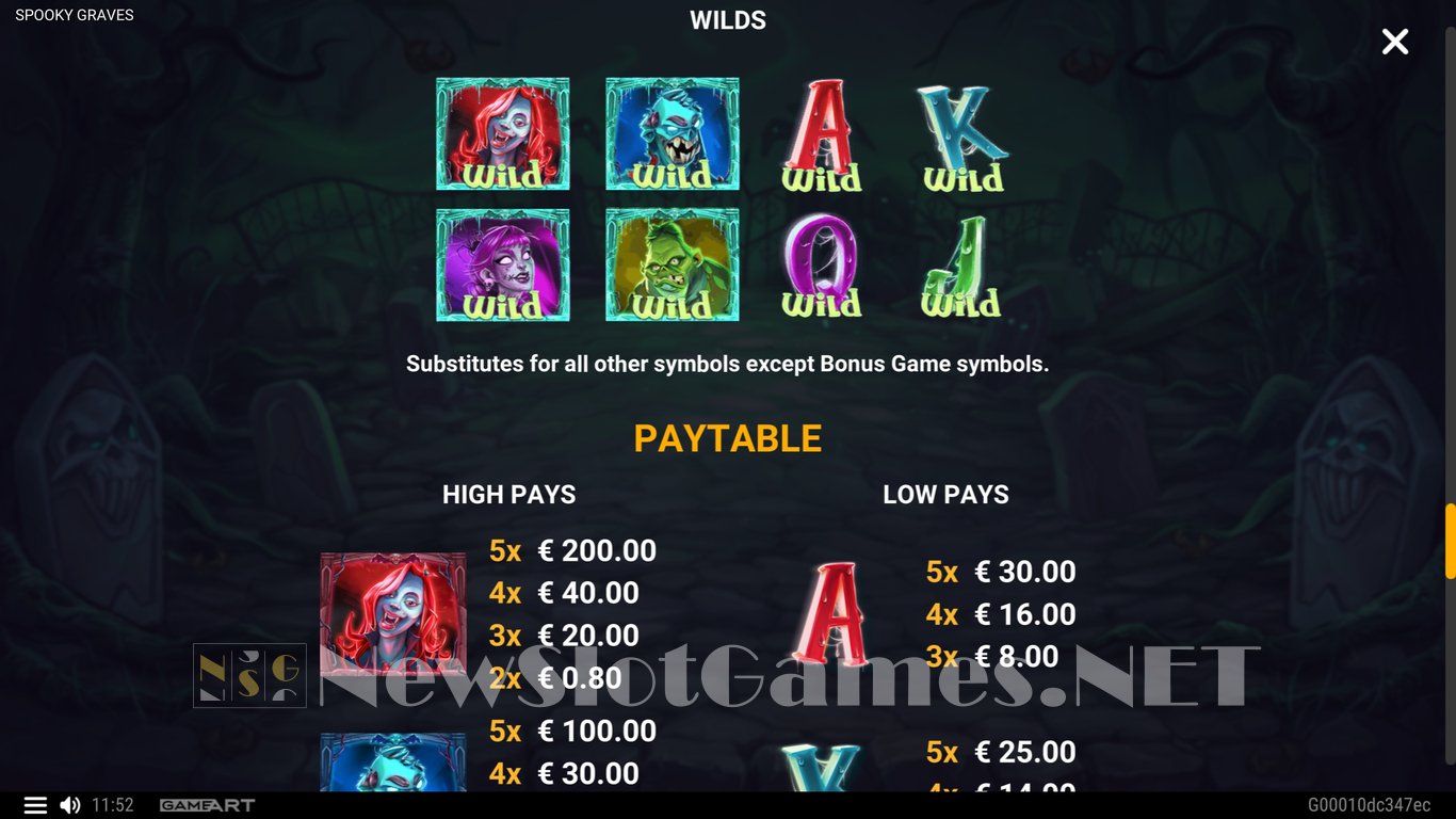 Spooky Graves Slot Slot Image in Demo - pic. 8