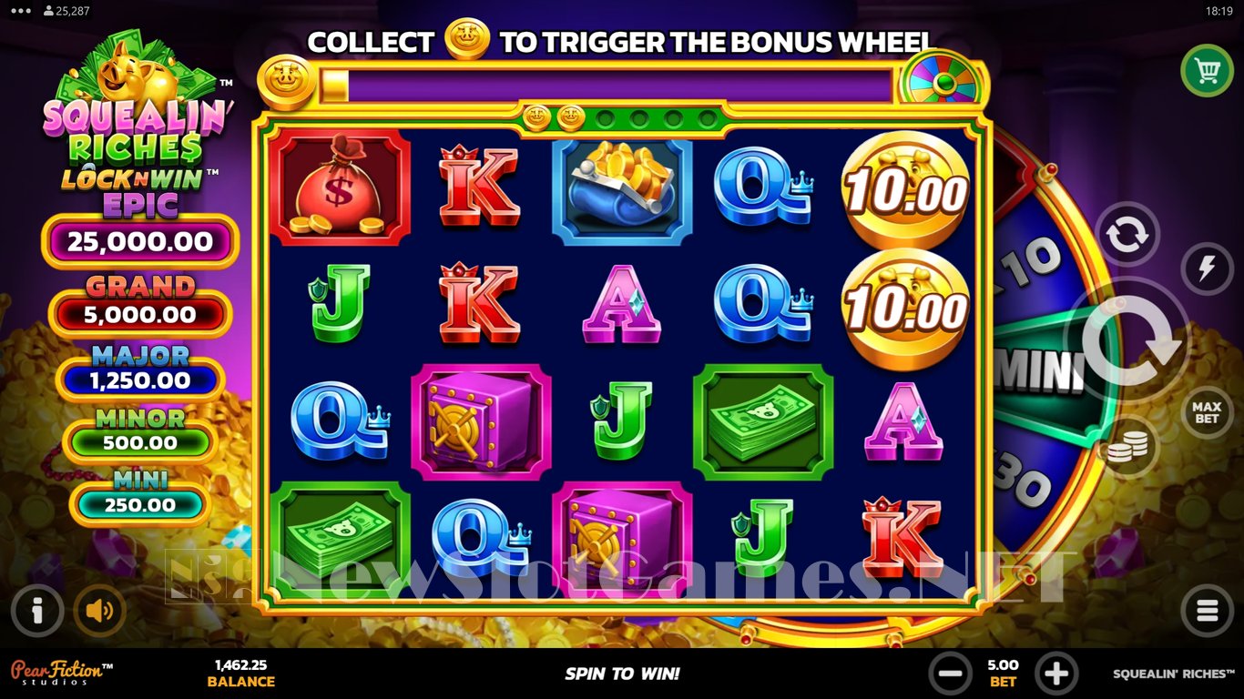 Squealin Riches Slot Slot Image in Demo - pic. 11