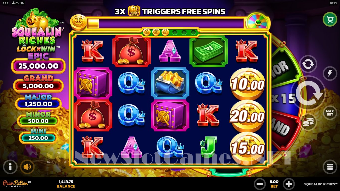 Squealin Riches Slot Slot Image in Demo - pic. 13