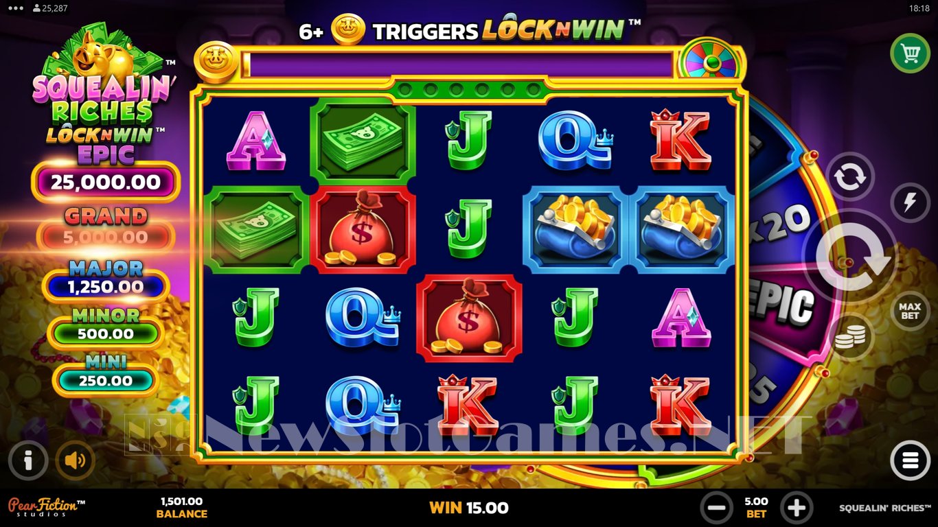 Squealin Riches Slot Slot Image in Demo - pic. 4
