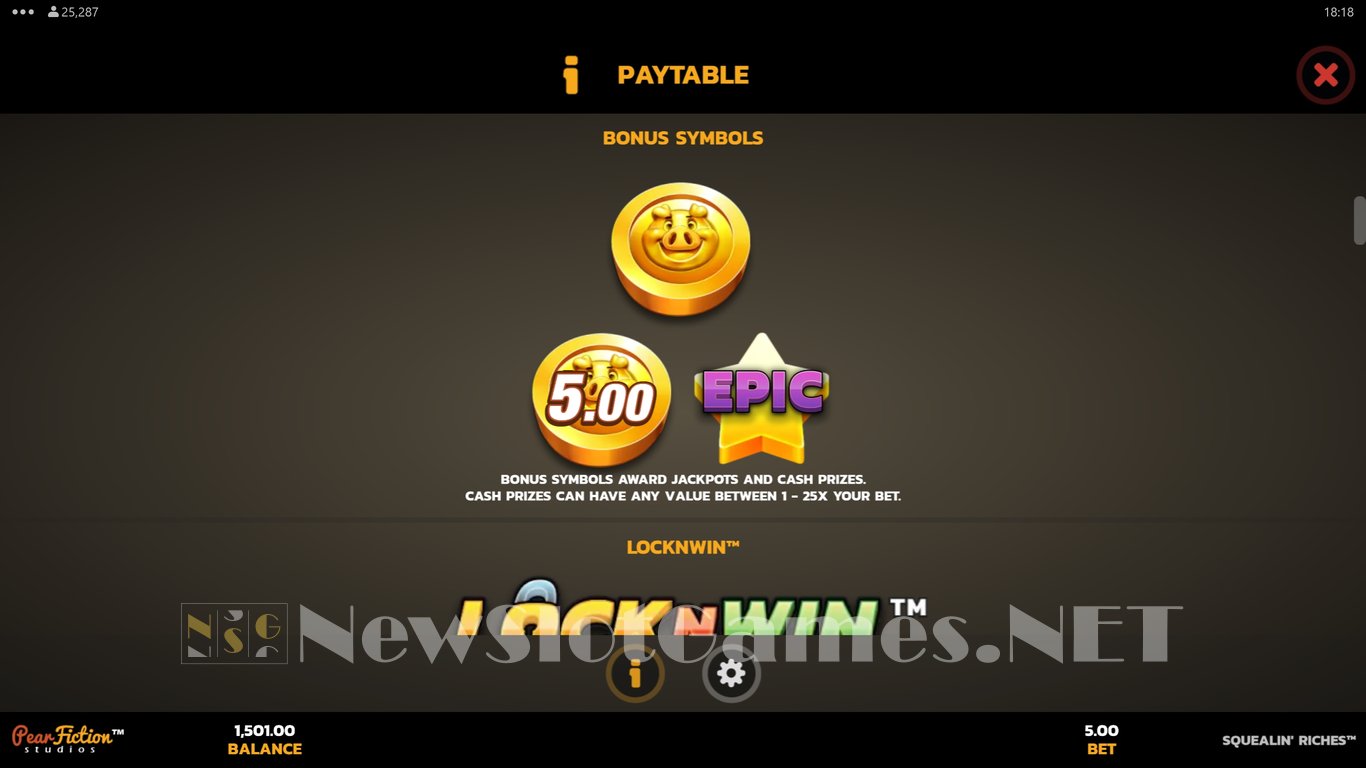 Squealin Riches Slot Slot Image in Demo - pic. 5