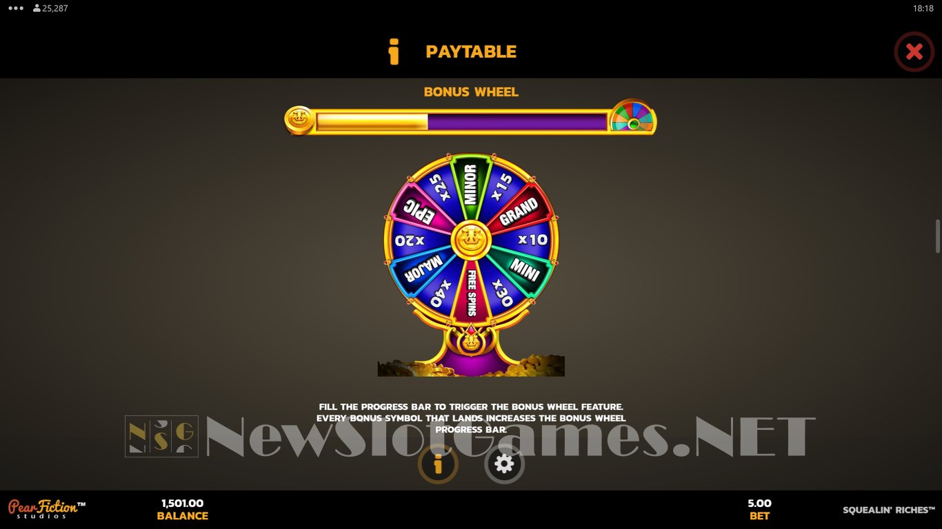 Squealin Riches Slot Slot Image in Demo - pic. 7