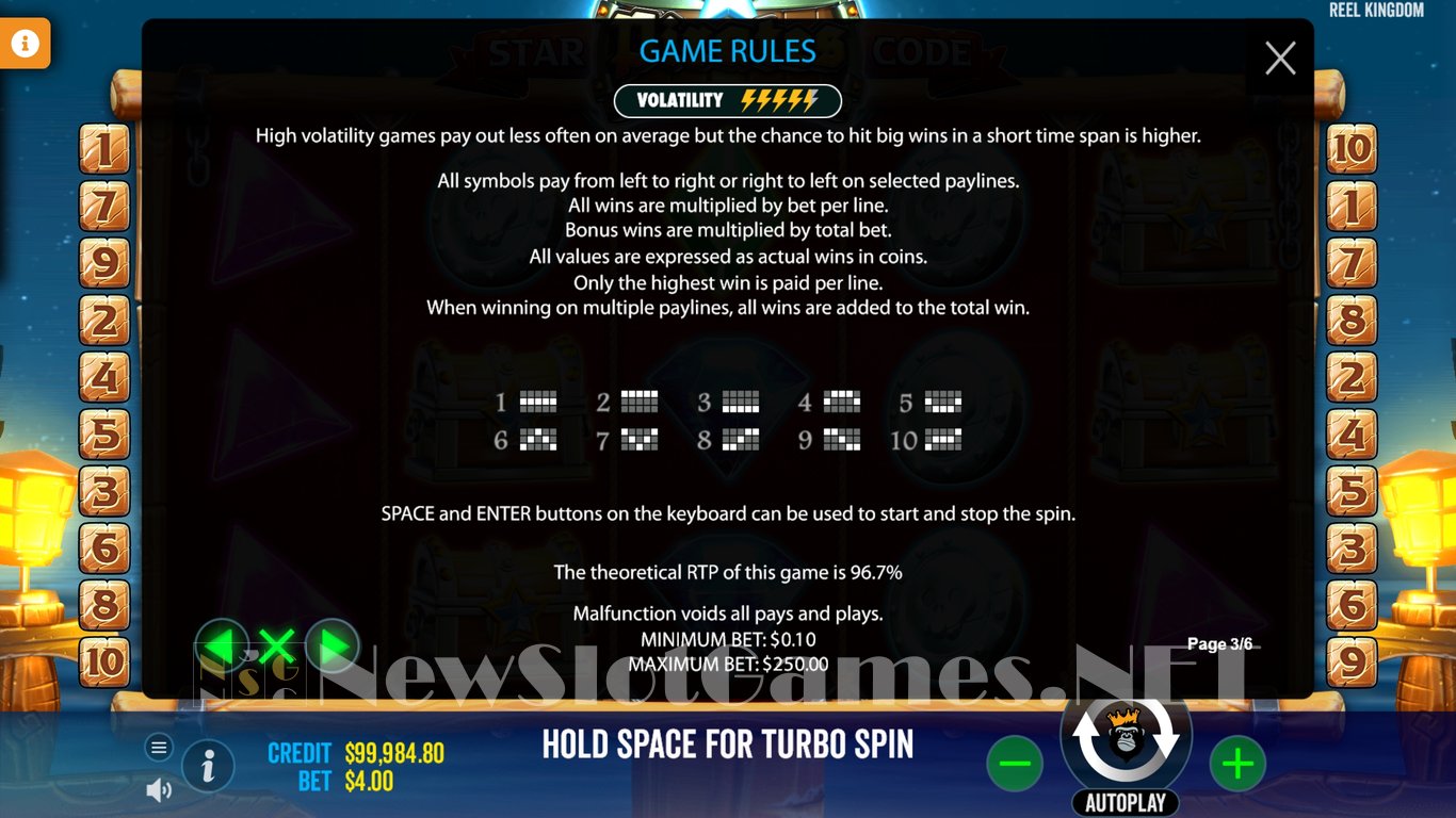 Star Pirates Code Slot Slot Image in Demo - pic. 5