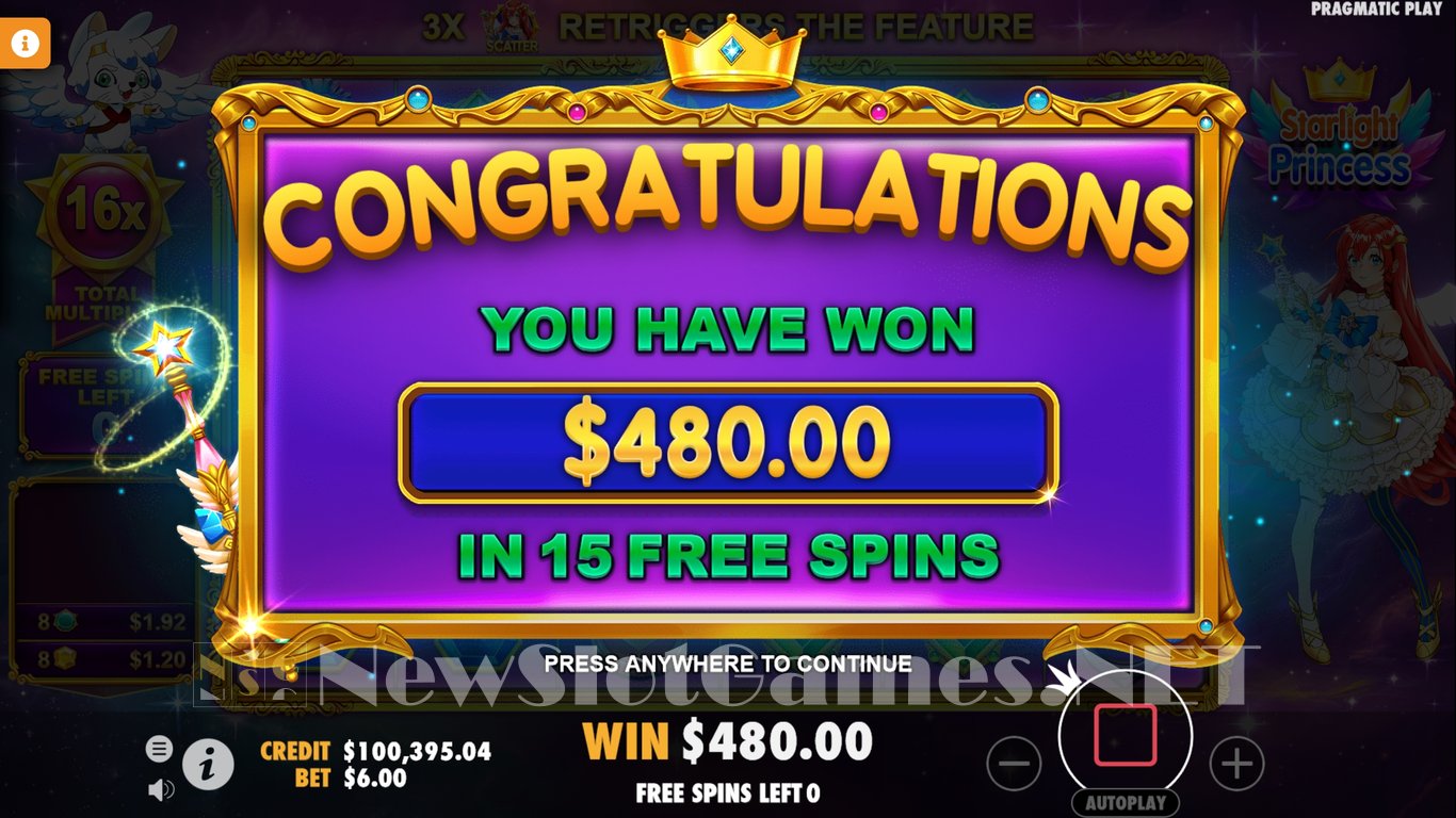 Starlight Princess Slot Slot Image in Demo - pic. 14