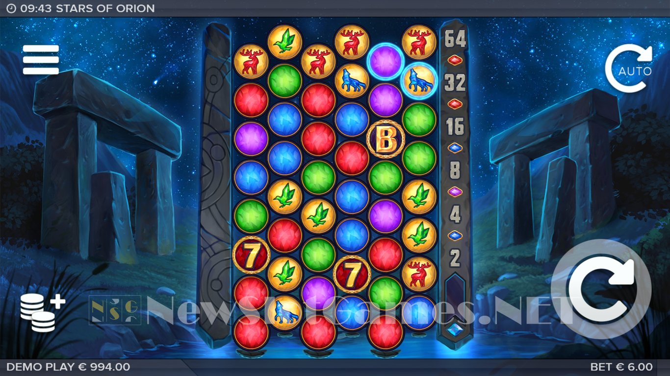 Stars of Orion Slot Demo Image
