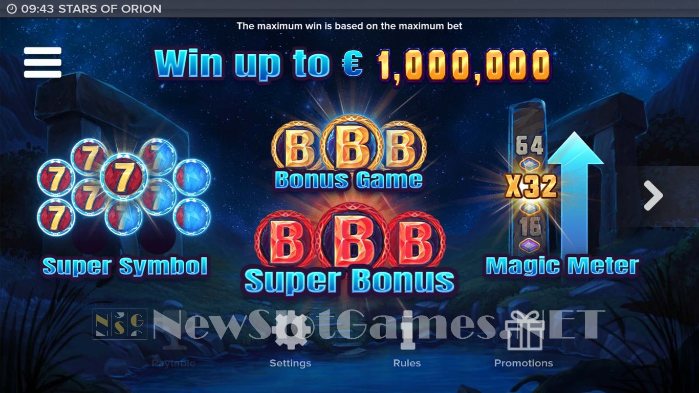Stars of Orion Slot Slot Image in Demo - pic. 3