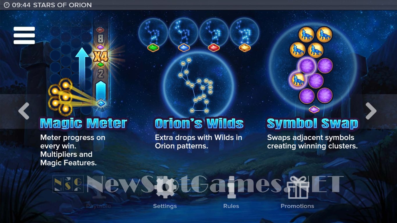 Stars of Orion Slot Slot Image in Demo - pic. 5