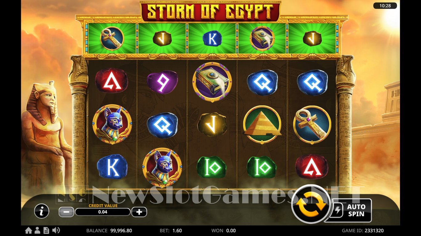 Storm Of Egypt Slot Slot Image in Demo - pic. 3