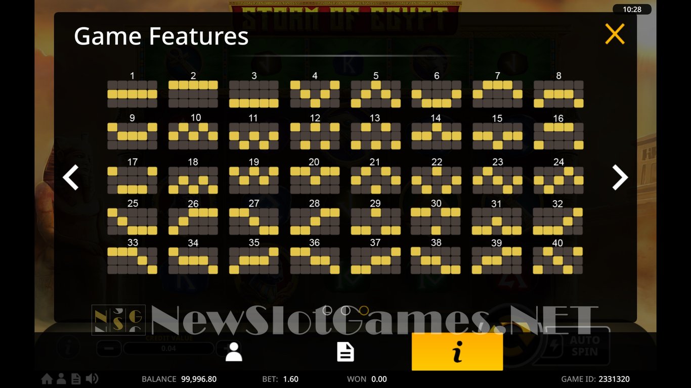 Storm Of Egypt Slot Slot Image in Demo - pic. 6