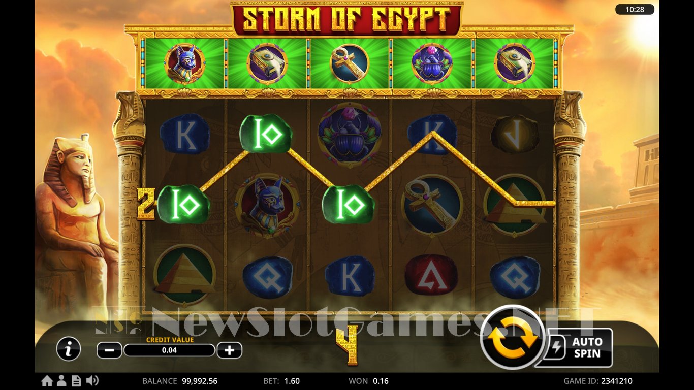 Storm Of Egypt Slot Slot Image in Demo - pic. 8