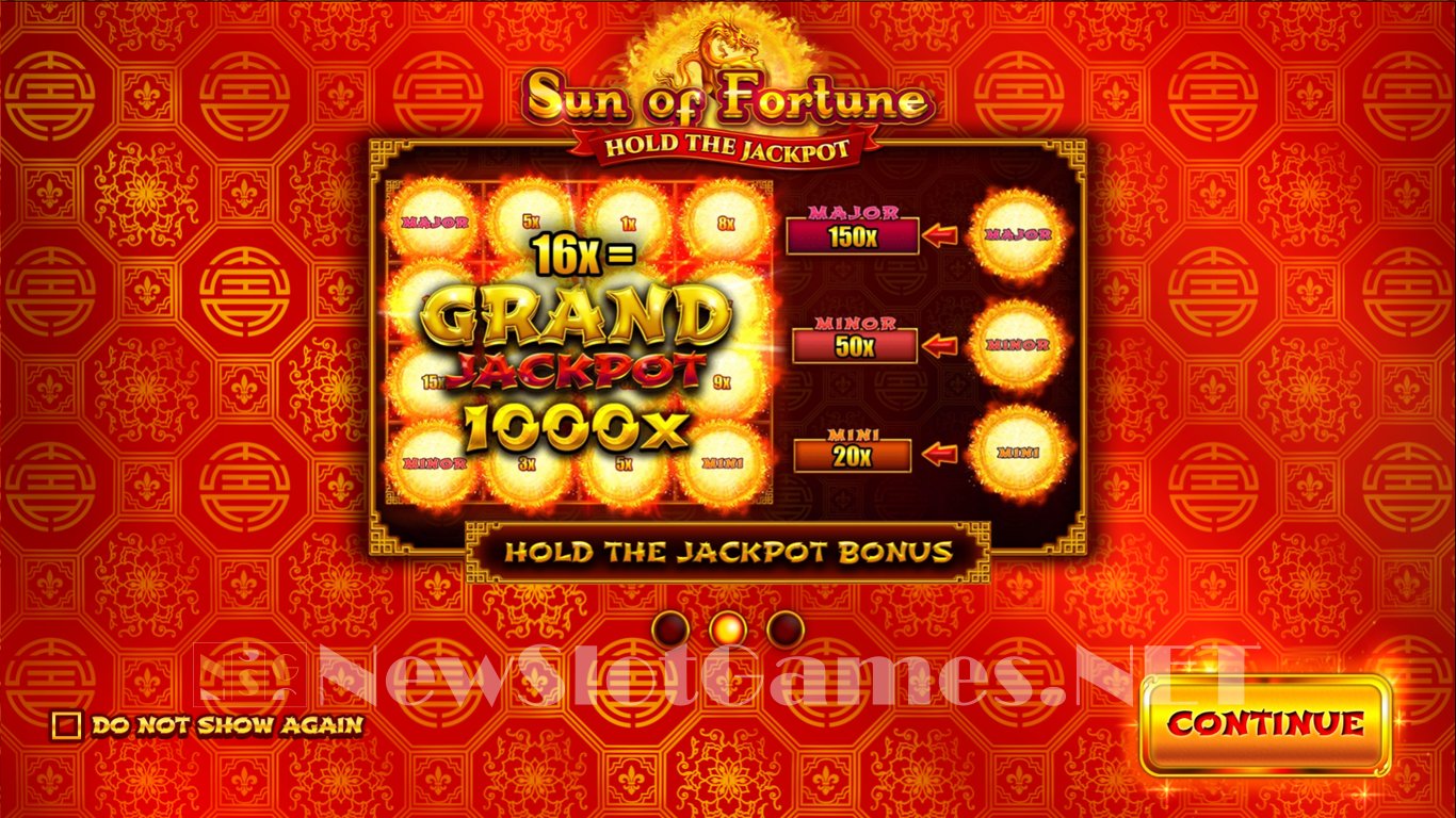 Sun of Fortune Slot Demo Image