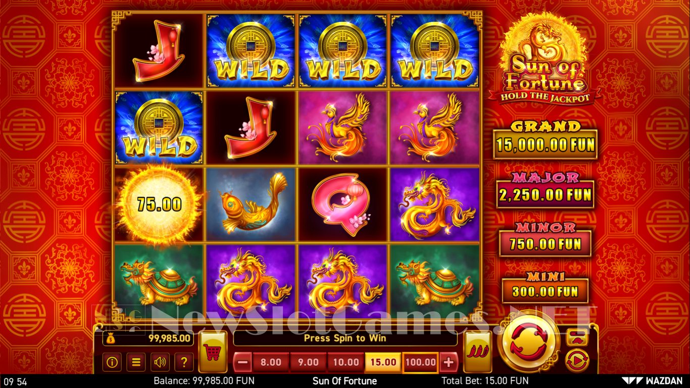 Sun of Fortune Slot Slot Image in Demo - pic. 2