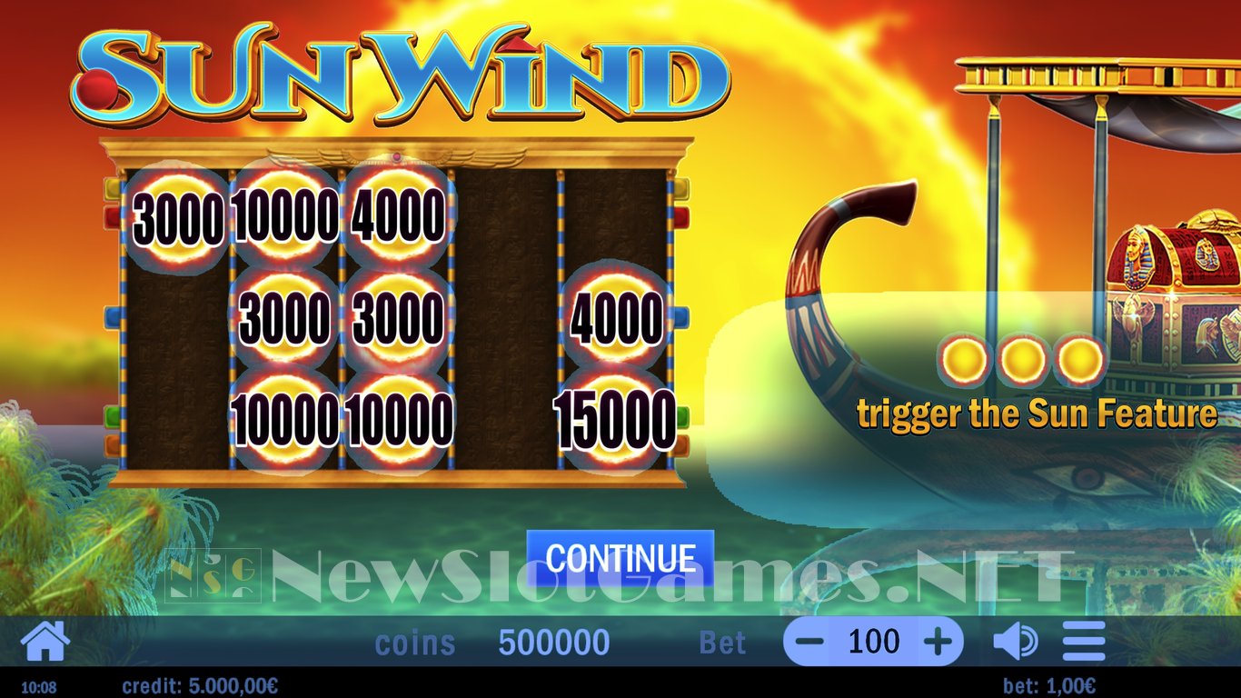 Sun Wind Slot Demo Image