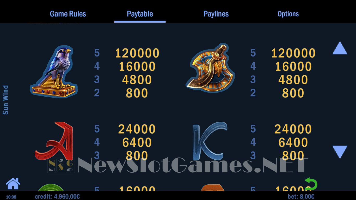 Sun Wind Slot Slot Image in Demo - pic. 7