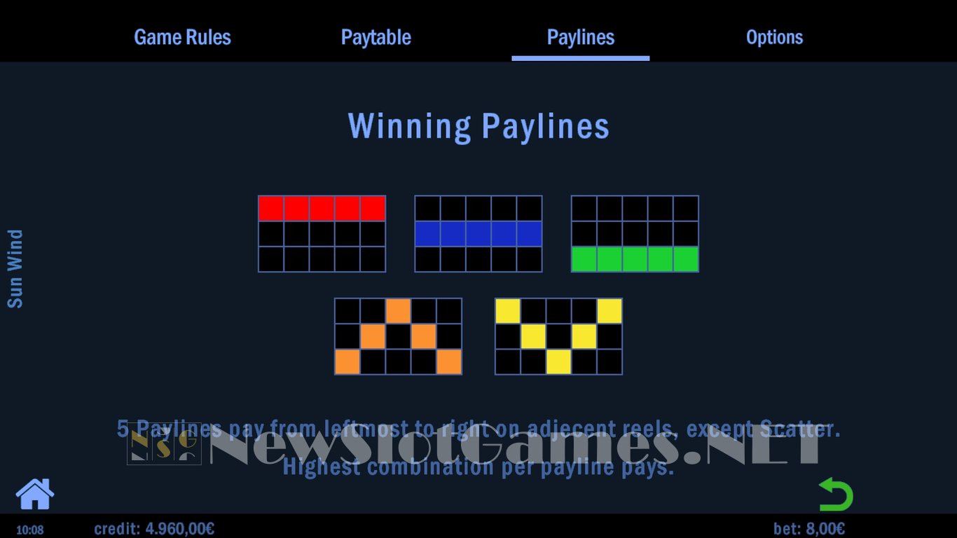 Sun Wind Slot Slot Image in Demo - pic. 8