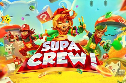 Supa Crew Slot Logo