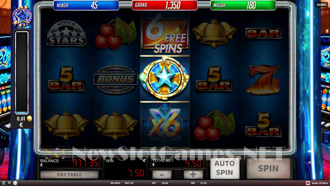 Super 20 Stars Slot Slot Image in Demo - pic. 11