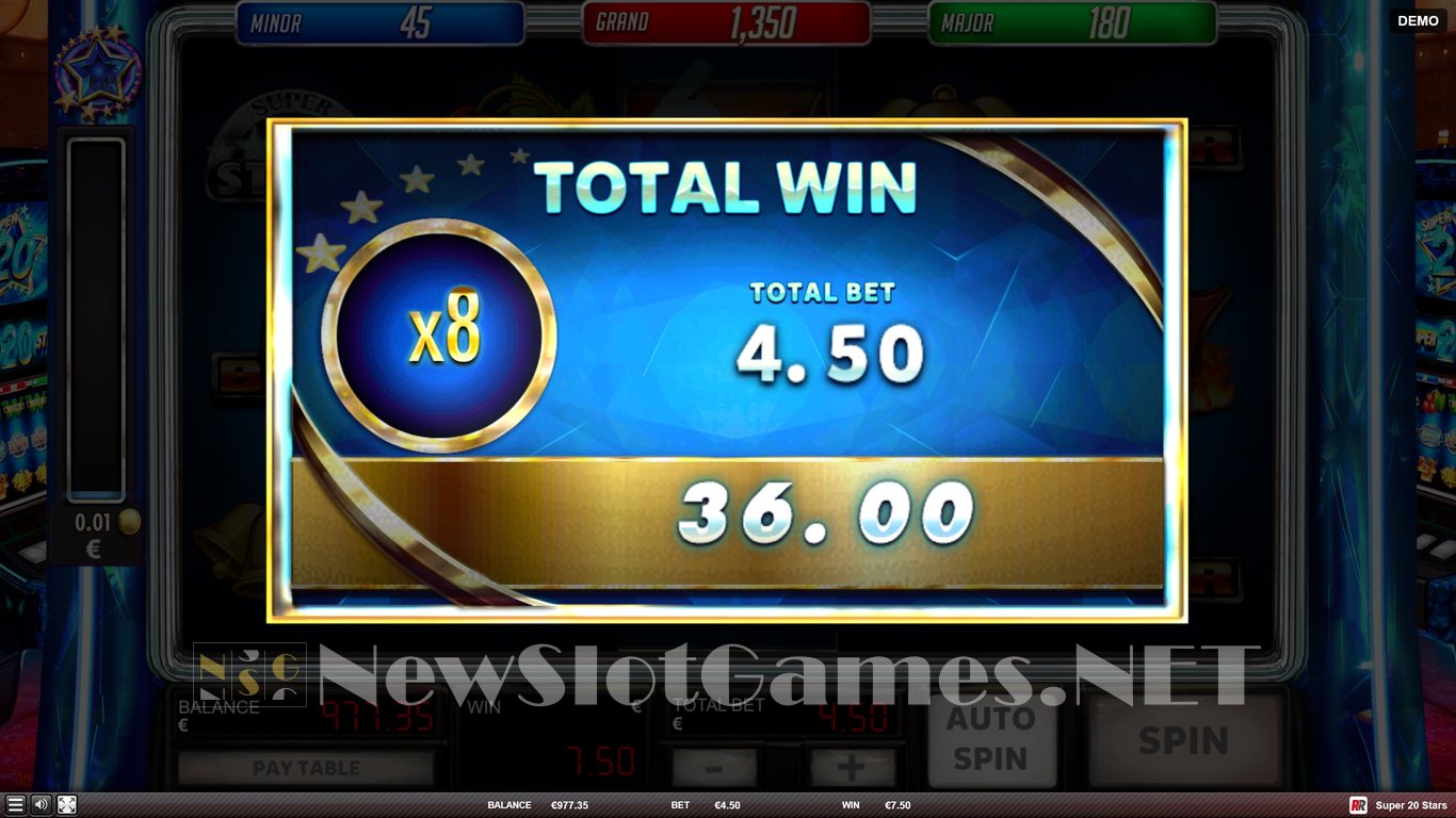 Super 20 Stars Slot Slot Image in Demo - pic. 14