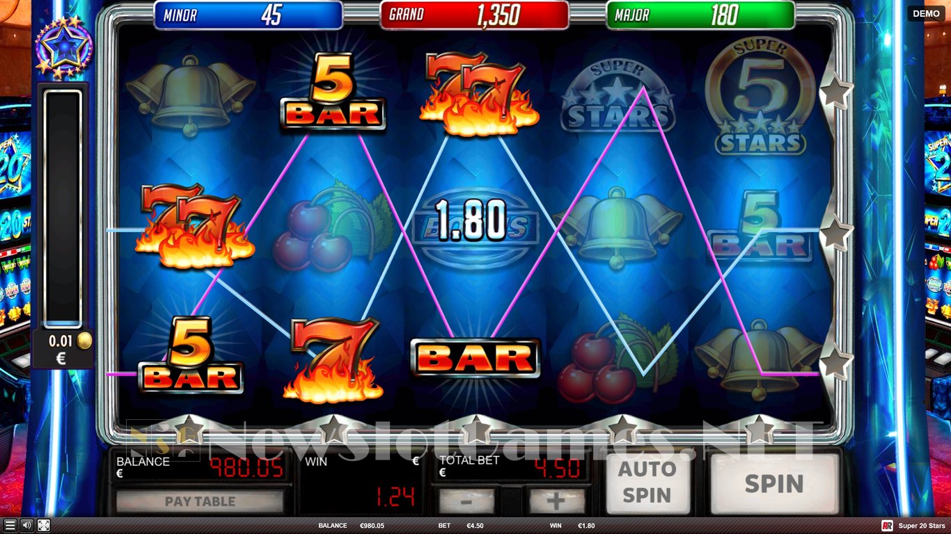 Super 20 Stars Slot Slot Image in Demo - pic. 7