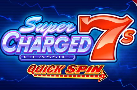 Super Charged 7s Classic Slot Logo
