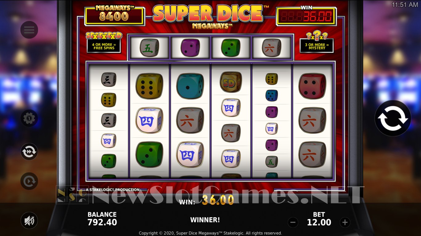 Super Dice Megaways Slot Slot Image in Demo - pic. 3