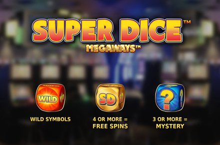 Super Dice Megaways Slot Logo