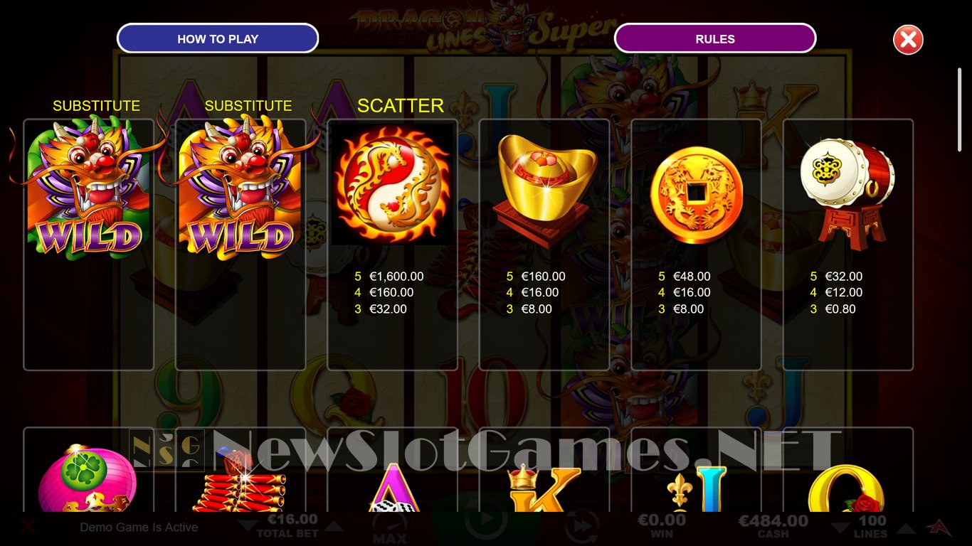 Dragon Lines Super Slot Slot Image in Demo - pic. 2