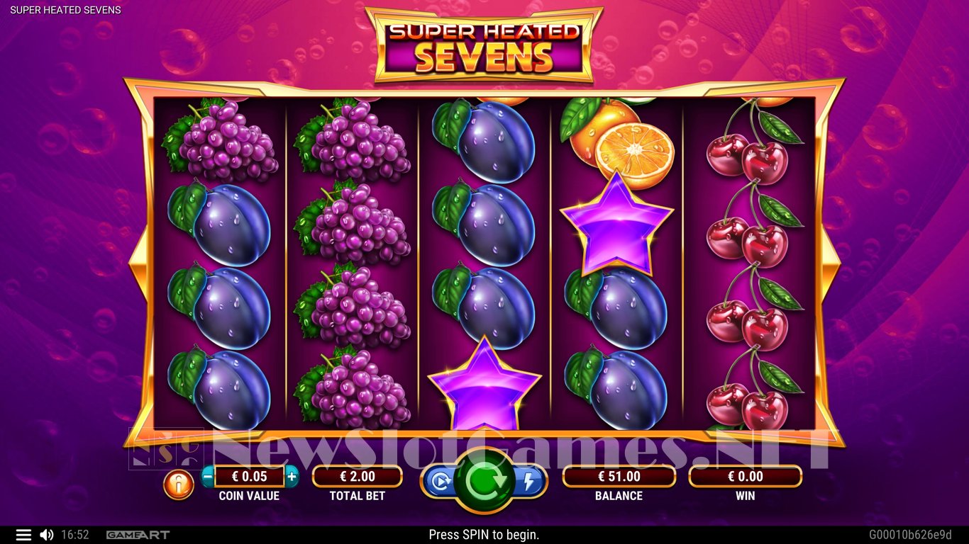 Super Heated Sevens Slot Slot Image in Demo - pic. 3