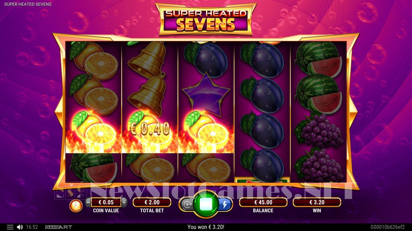 Super Heated Sevens Slot Slot Image in Demo - pic. 4