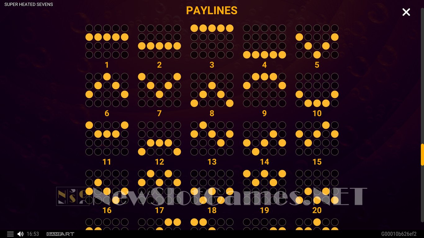 Super Heated Sevens Slot Slot Image in Demo - pic. 6