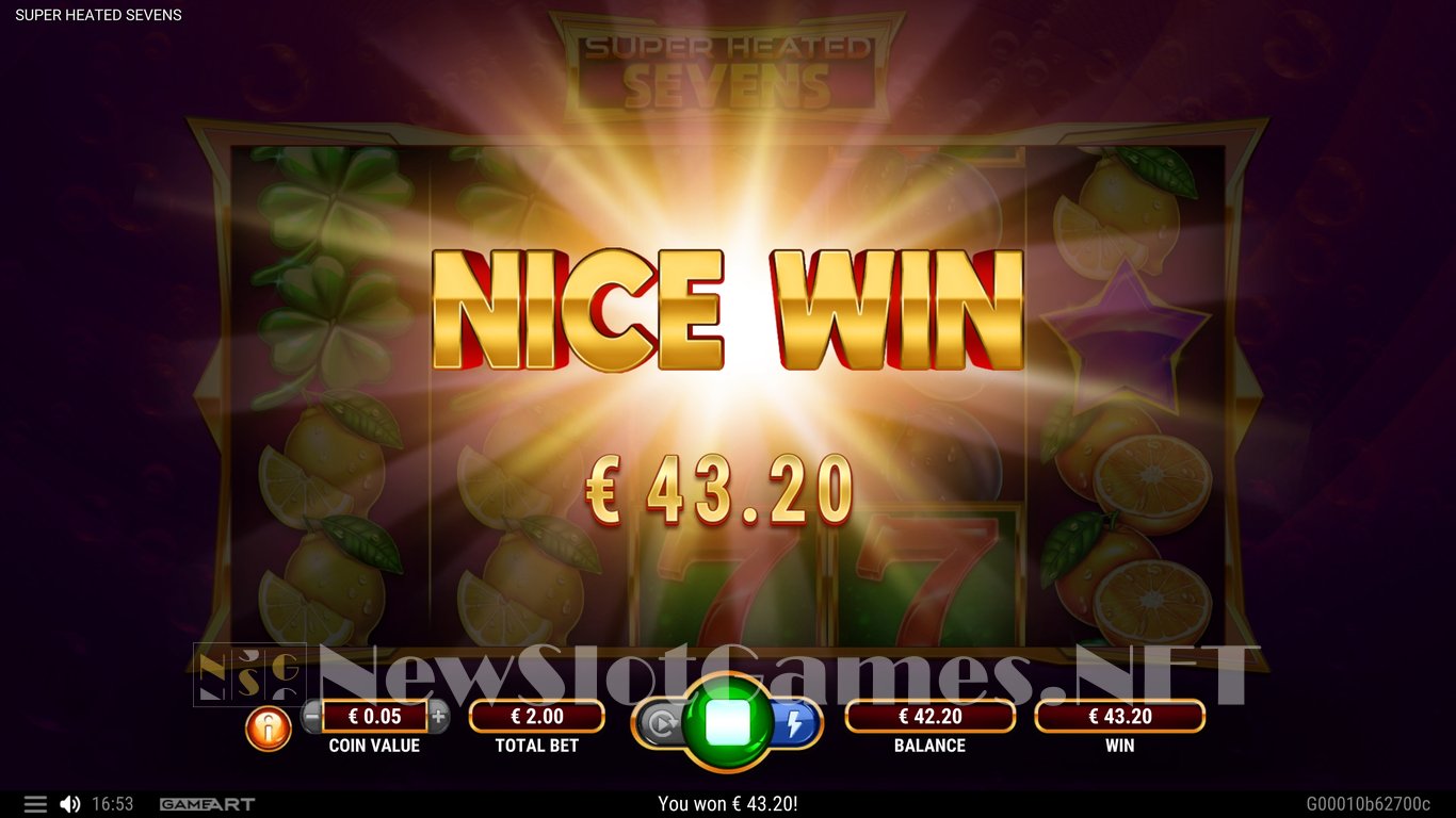Super Heated Sevens Slot Slot Image in Demo - pic. 7