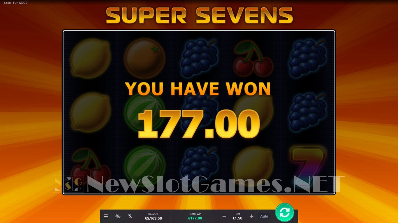 Super Sevens Slot Slot Image in Demo - pic. 14