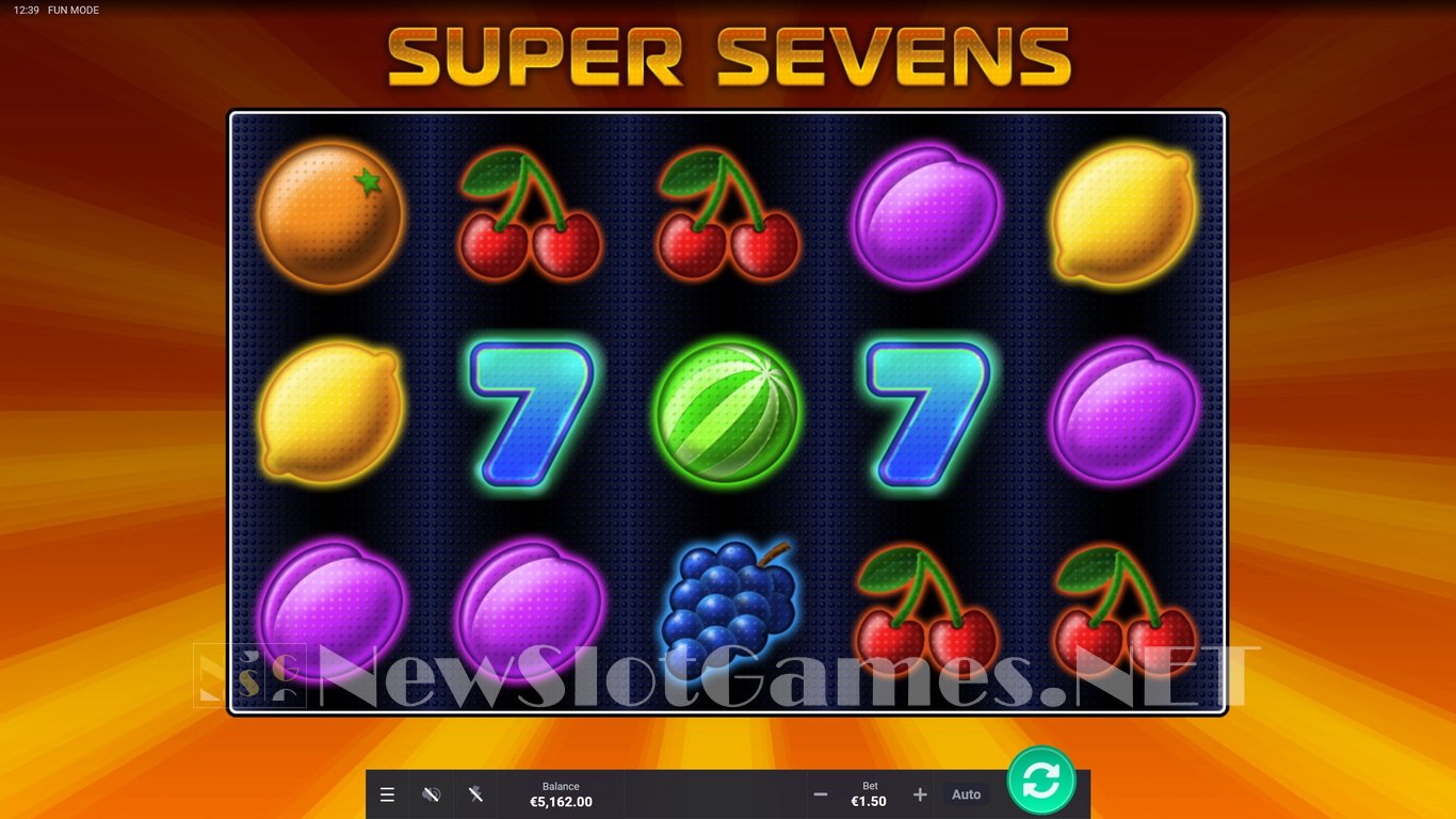 Super Sevens Slot Slot Image in Demo - pic. 15