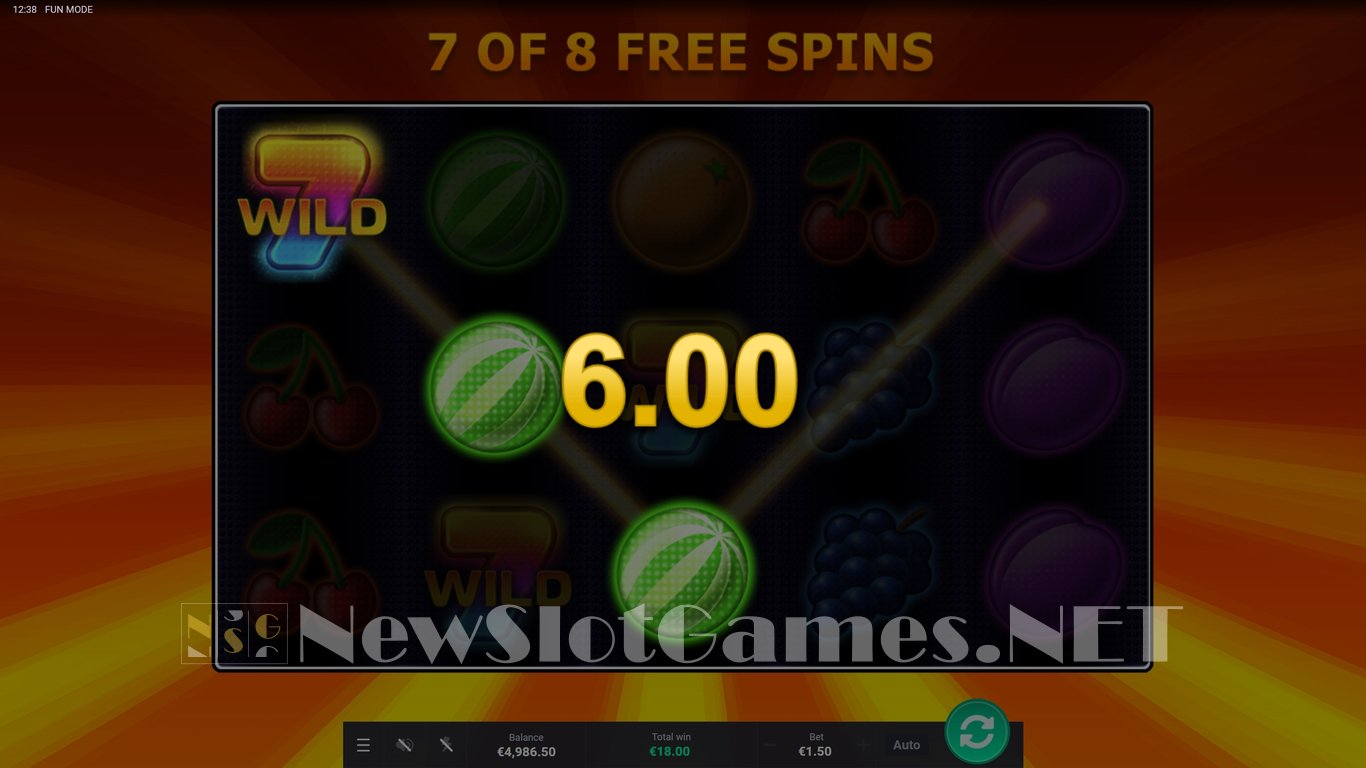 Super Sevens Slot Slot Image in Demo - pic. 9