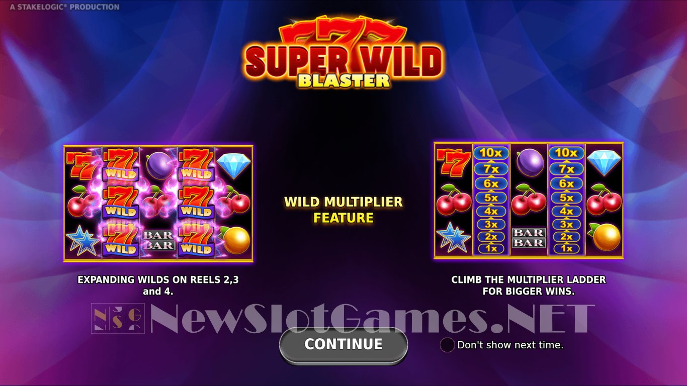 Super Wild Blaster Slot Demo Image