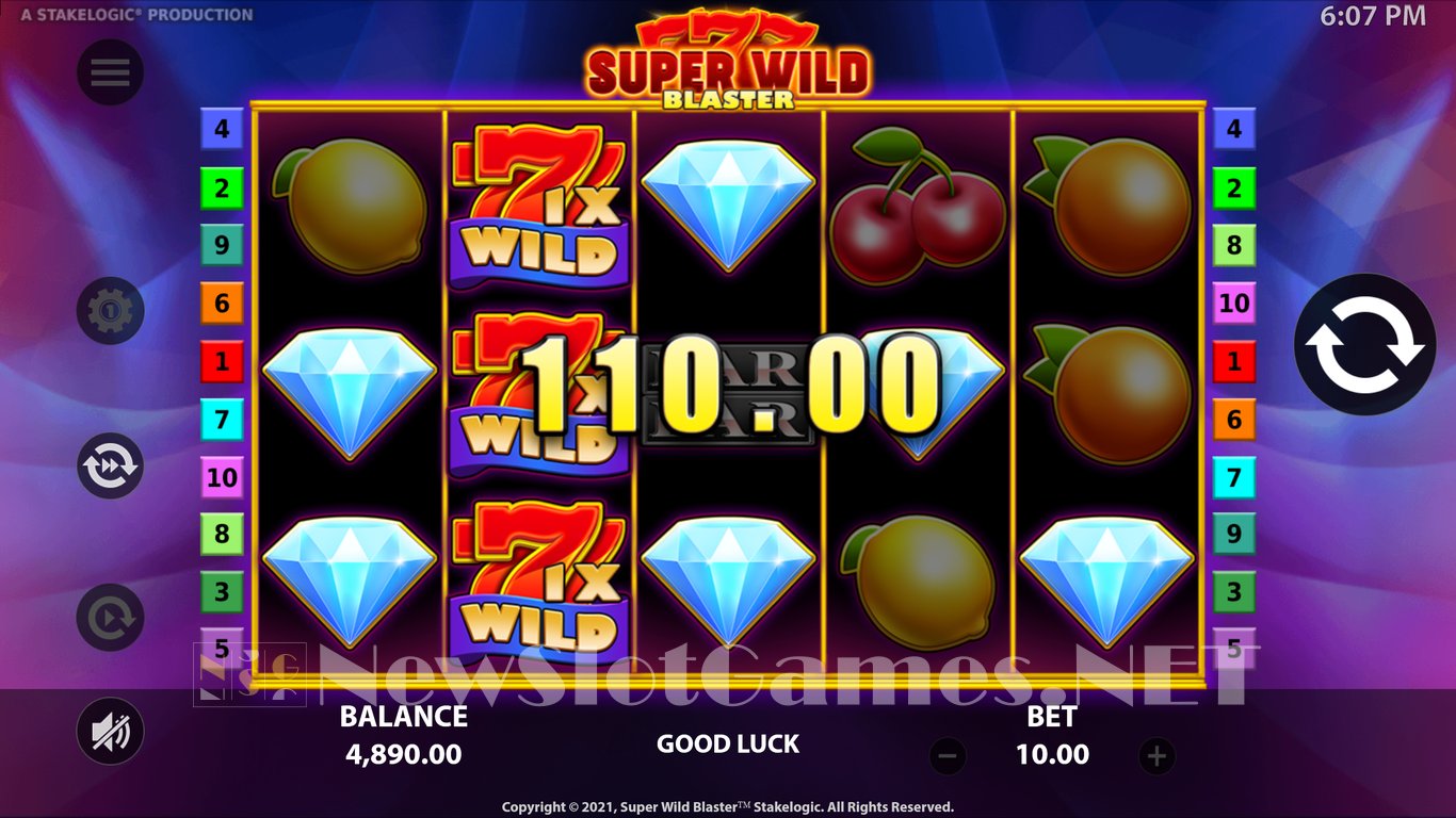 Super Wild Blaster Slot Slot Image in Demo - pic. 3