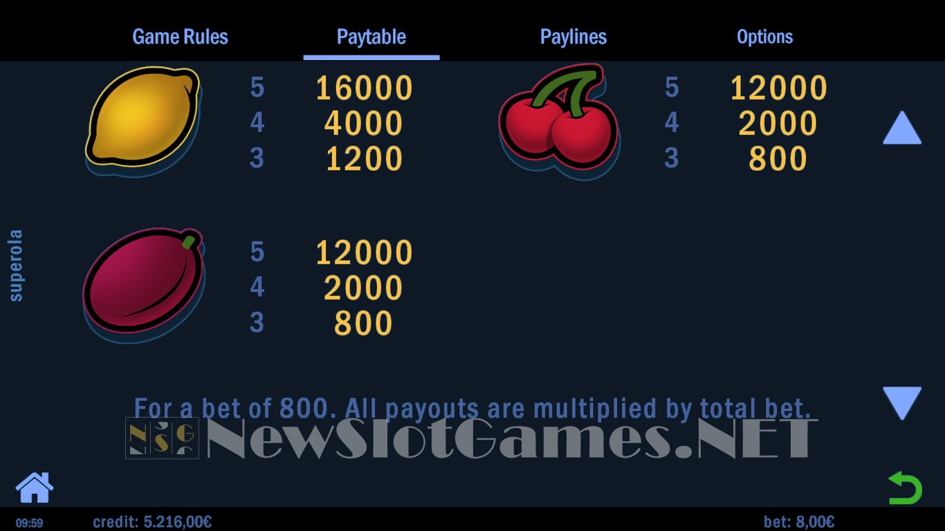 Superola Slot Slot Image in Demo - pic. 8