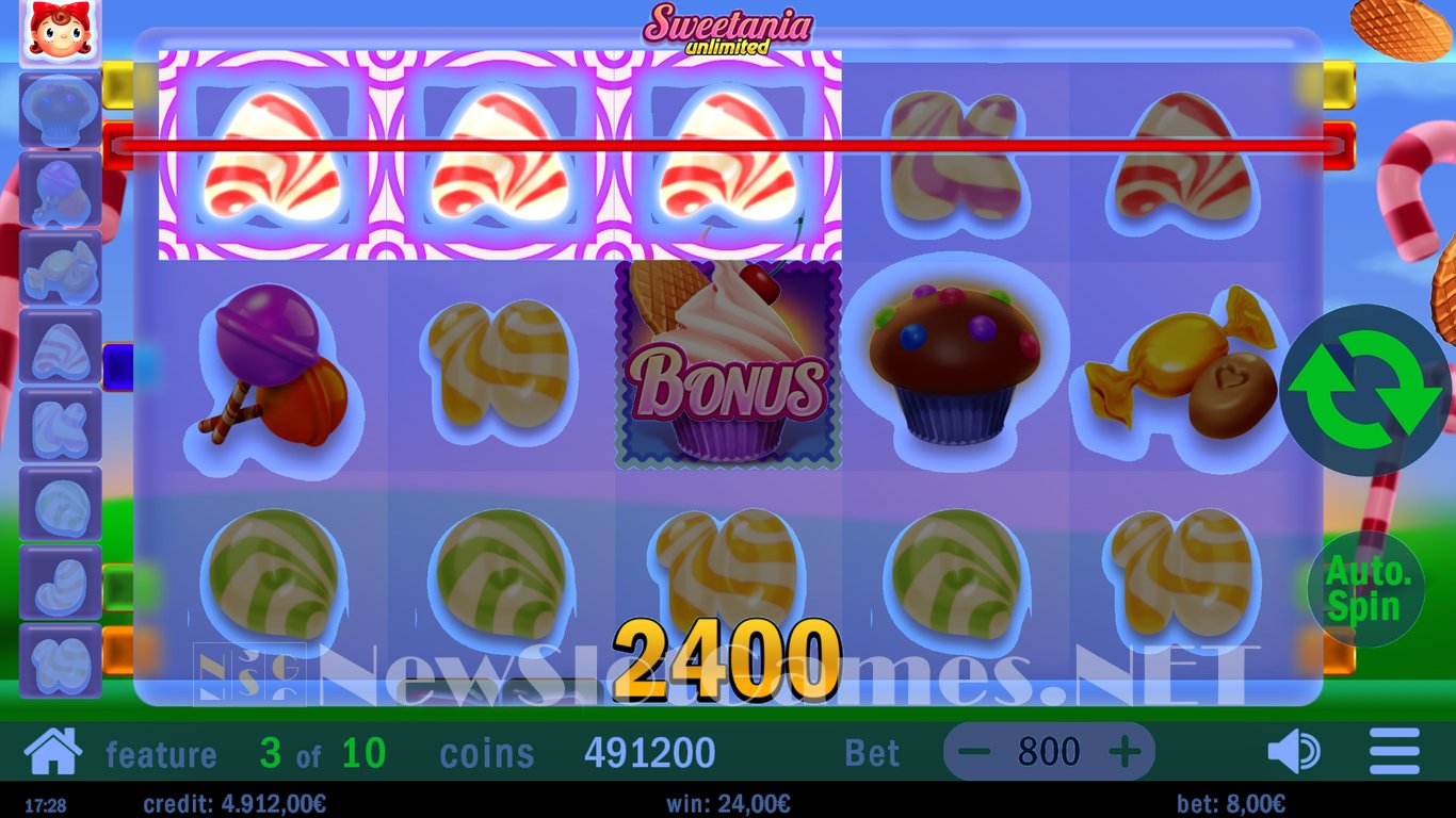Sweetania Unlimited Slot Slot Image in Demo - pic. 15