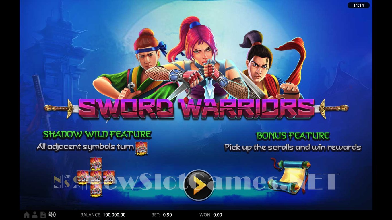 Sword Warriors Slot Demo Image