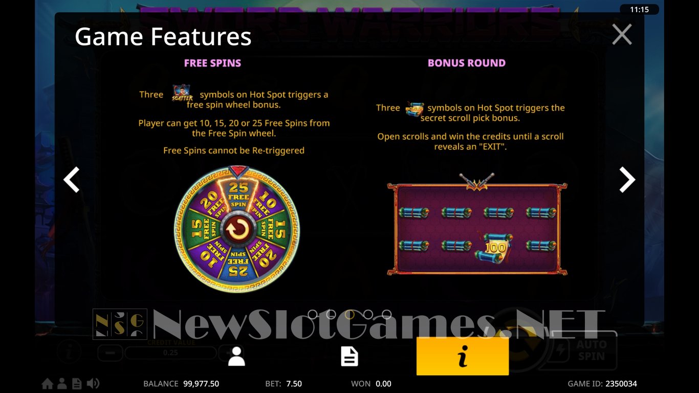 Sword Warriors Slot Slot Image in Demo - pic. 6