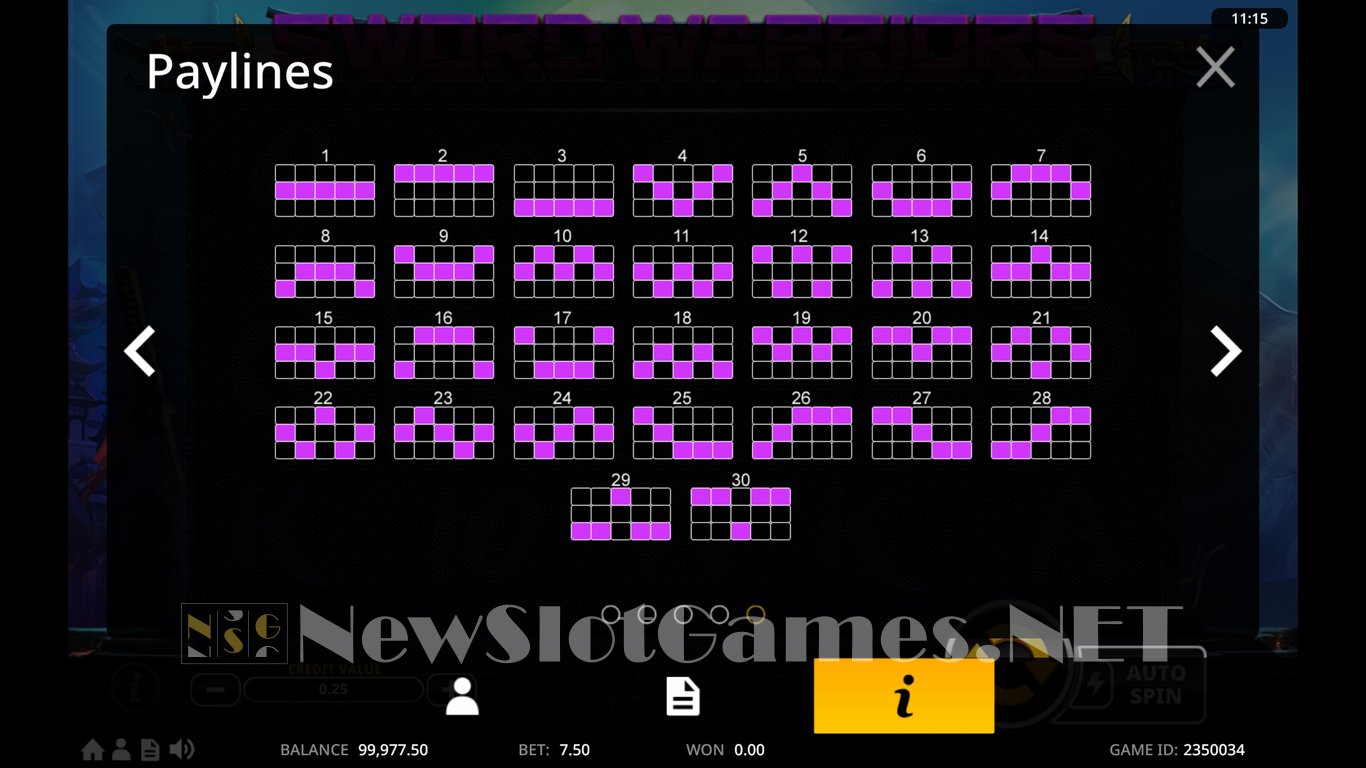 Sword Warriors Slot Slot Image in Demo - pic. 8