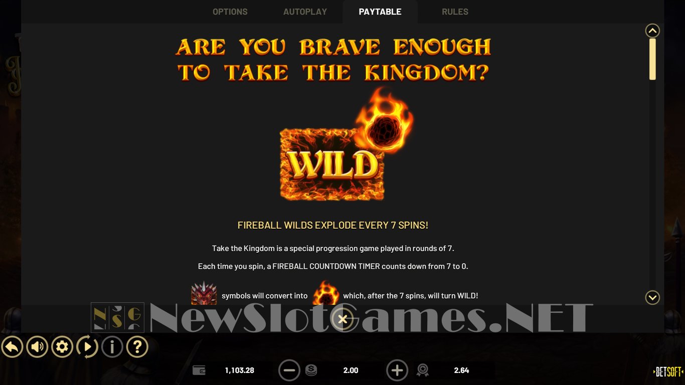 Take The Kingdom Slot Slot Image in Demo - pic. 10