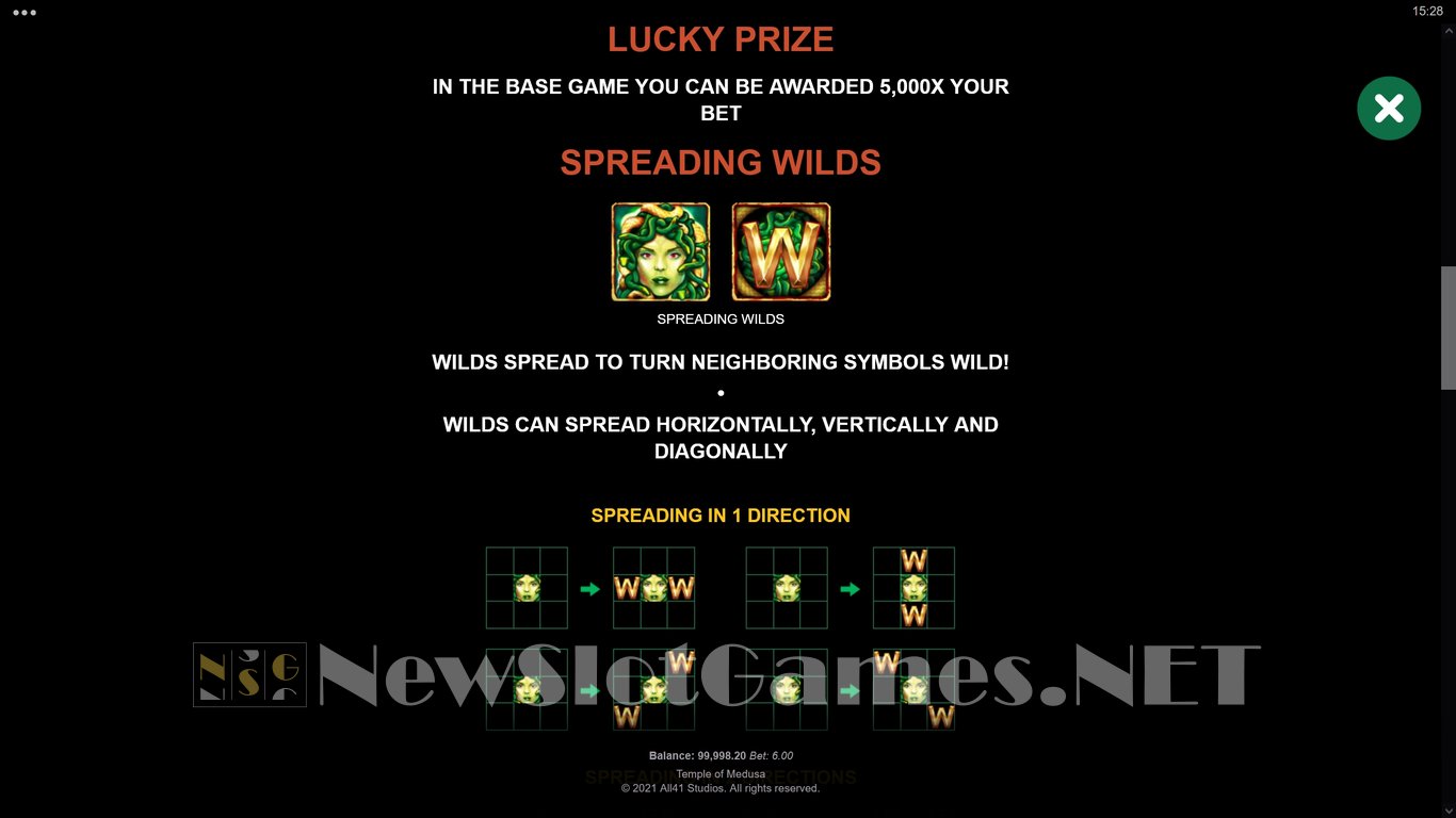 Temple of Medusa Slot Slot Image in Demo - pic. 4