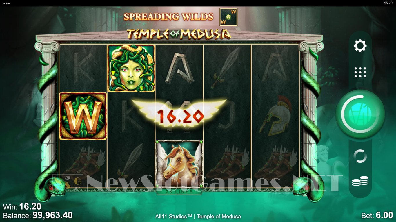 Temple of Medusa Slot Slot Image in Demo - pic. 5